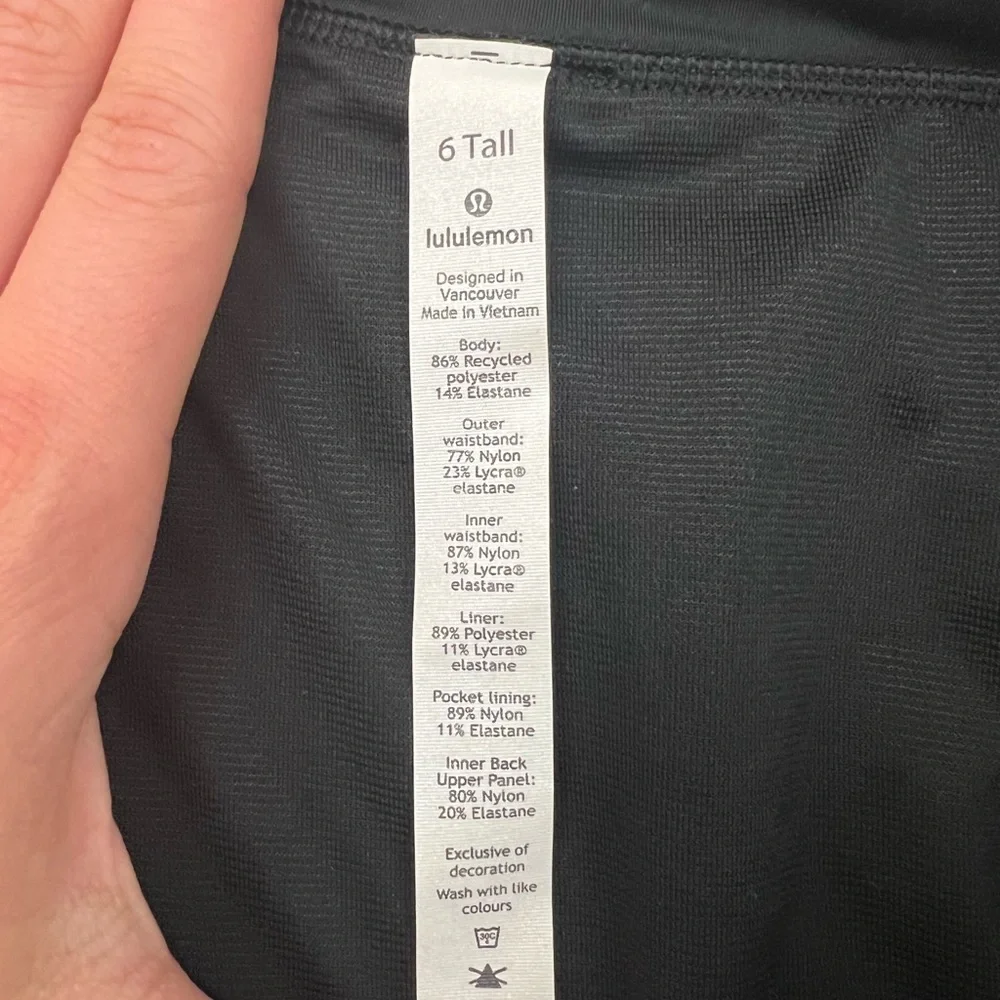 VINTAGE LULULEMON SPEED UP SHORTS - Picture 3 of 5